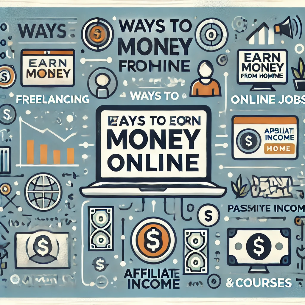 Ways to Earn Money Online**      – A comprehensive look at legitimate online job opportunities, freelancing, and passive income sources.